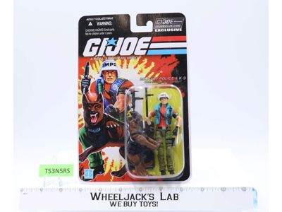 Law & Order Military Police K-9 Hasbro 2015 GI Joe Club Exclusive MOSC New
