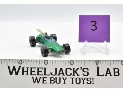 Brabham-Repco F-1 #3 Green 1969 Hot Wheels Mattel Vintage Redline RL