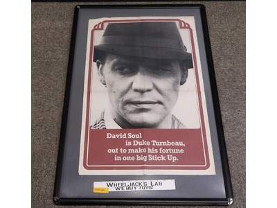David Soul The Stick-Up Movie Poster 19.5" X 29.5" Gangsters Vintage Duke
