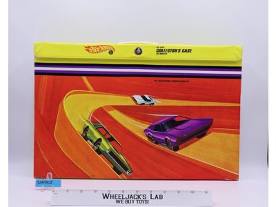 48 Car Collector's Race Case W/Trays Hot Wheels 1969 Mattel Vintage Storage Case
