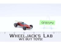 Brabham-Repco F-1 Red 1969 Redline Hot Wheels Mattel Vintage RL