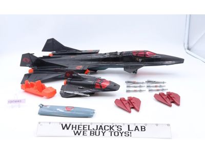 Cobra Night Raven S3P 100% Complete GI Joe 1986 Hasbro Action Figure Vehicle