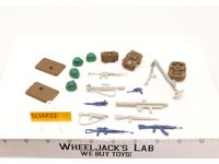 Lot Battle Gear Accessory Pack 2 Set 8 1984 Weapons G.I. Joe Vintage