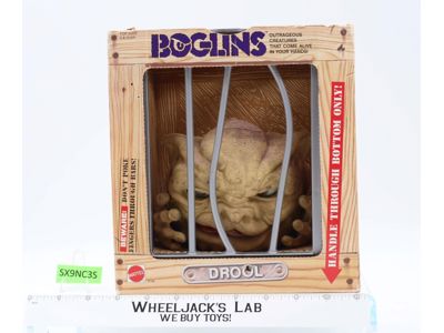 Drool Creature 100% Complete W/ Box Boglins 1987 Mattel Action Figure