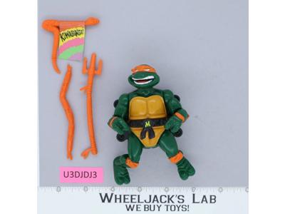 Talkin' Mike Teenage Mutant Ninja Turtles TMNT 1991 Playmates Vintage Figure