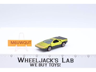 Carabo Spectraflame Yellow Metallic 1970 Hot Wheels Mattel Vintage Redline RL