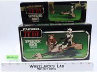 Speeder Bike 100% Complete W/Box Star Wars ROTJ 1983 Kenner Vehicle