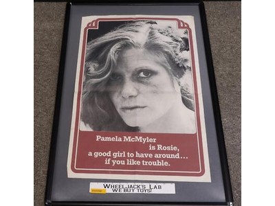 Pamela McMyler The Stick-Up Movie Poster 19.5" X 29.5" Vintage David Soul