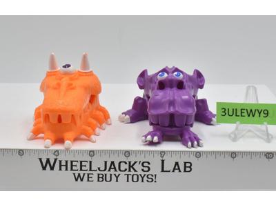 Mini Ghost Traps Orange & Purple 100% Complete 1987 Ghostbusters Vintage Figures