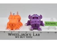 Mini Ghost Traps Orange & Purple 100% Complete 1987 Ghostbusters Vintage Figures