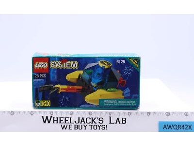 #6125 Sea Sprint 9 1995 Lego Aquanauts NEW MISB SEALED