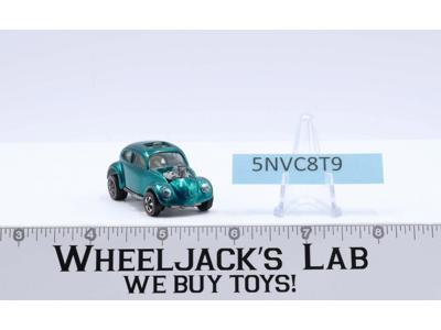 Custom Volkswagen Aqua Teal Hot Wheels 1968 Redline Vintage RL White Int