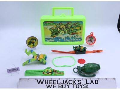 Lot of Misc Merchandise Teenage Mutant Ninja Turtles TMNT Watch Compass Case