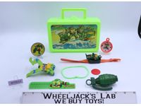 Lot of Misc Merchandise Teenage Mutant Ninja Turtles TMNT Watch Compass Case