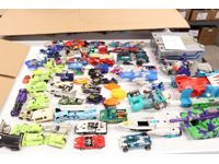 Giant Lot (#4) of G1 G2 Transformers Go-Bots 1980's Vintage Robot Action Figures