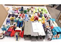 Giant Lot (#1) of G1 G2 Transformers Go-Bots 1980's Vintage Robot Action Figures