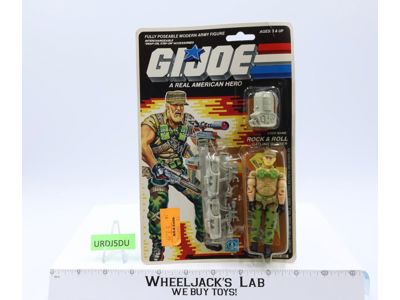 Rock & Roll GI Joe 1988 Hasbro Action Figure NEW MOSC SEALED