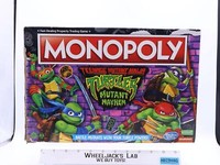 Teenage Mutant Ninja Turtles Mutant Mayhem Monopoly Complete 2023 Board Game