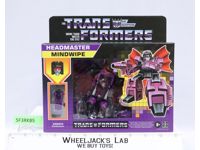 Mindwipe Headmaster 100% Complete Transformers Reissue 2020 Hasbro Figure
