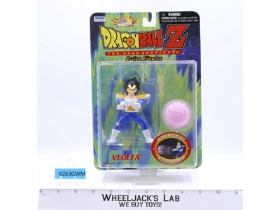 Vegeta Energy Saga Continues Dragon Ball Z 1999 Irwin Toys NEW MOSC SEALED