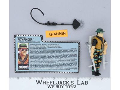 Pathfinder V1 100% Complete G.I. Joe 1990 Hasbro Vintage Action Figure