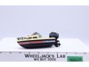 Sea Patrol Boat W/ Mercury Outboard Wind Up Motor WORKS 1978 Tomy Toy Boat