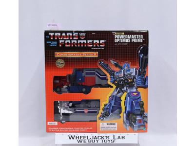 Powermaster Optimus Prime 100% Complete Transformers Commemorative Series Hasbro