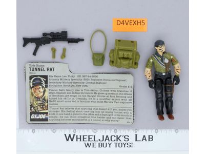 Tunnel Rat V1 100% Complete 1987 G.I. Joe Hasbro Vintage Action Figure