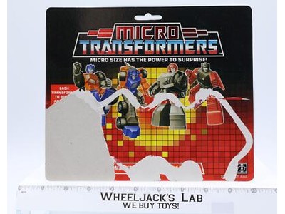 Off Road Patrol Cardback 1988 Vintage Hasbro G1 Transformers Action Figure