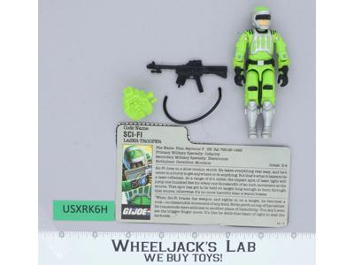 Sci-Fi V1 100% Complete G.I. Joe 1986 Hasbro Vintage Action Figure
