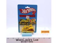 CAT Bulldozer YELLOW #1172 Hot Wheels Workhorses Mattel 1979 Vintage NEW MOSC
