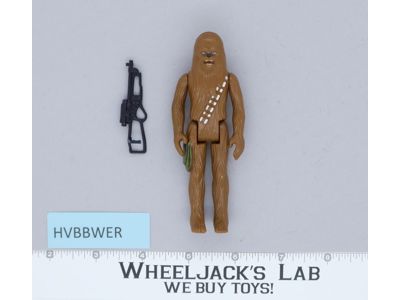Chewbacca GREEN POUCH 100% Complete Star Wars 1977 Kenner Figure NO REPRO