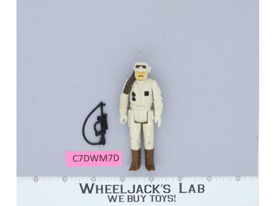 Hoth Rebel Commander 100% Complete ESB Star Wars 1980 Kenner Figure NO REPRO