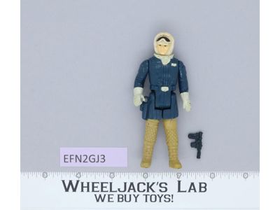 Han Solo Hoth 100% Complete Star Wars ESB 1980 Vintage Kenner Figure NO REPRO