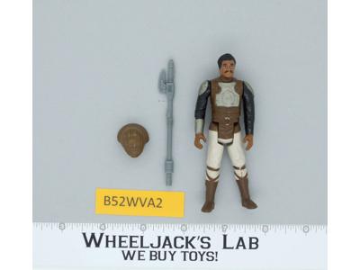Lando Calrissian Skiff Guard Complete Tri-Logo Star Wars 1983 Palitoy NO REPRO