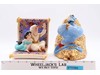 Aladdin Jasmine Genie Statue Figure Bookends Aladdin Disney Vintage NEW MIB
