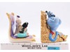 Aladdin Jasmine Genie Statue Figure Bookends Aladdin Disney Vintage NEW MIB