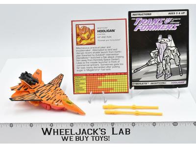 G2 Holligan Cyberjets 100% Complete 1994 Hasbro Transformers Vintage Figure