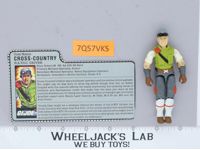 Cross Country V1 100% Complete G.I. Joe 1986 Hasbro Vintage Action Figure