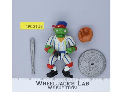 Grand Slammin' Raph Teenage Mutant Ninja Turtle TMNT 1991 Playmates Figure