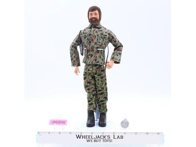 Land Adventurer Flocked Brown Hair & Beard 100% Complete 12" GI Joe 1970 Vintage