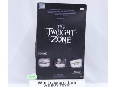 Kanamit "To Serve Man" Twilight Zone 2002 Sideshow Collectibles 12" NEW SEALED