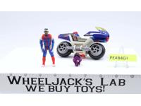 Bullet Motorcycle W/Ali Bombay 100% Complete 1987 M.A.S.K. Kenner Vintage