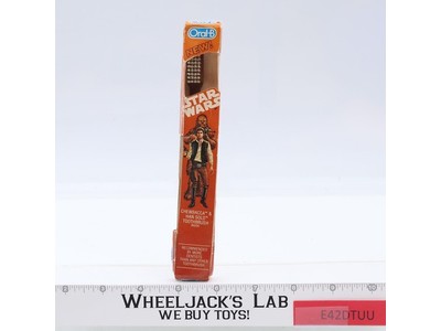 Toothbrush Chewbacca & Han Solo Star Wars 1983 Oral-B Vintage