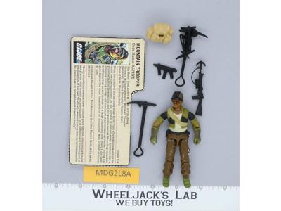 Alpine V1 100% Complete G.I. Joe 1985 Hasbro Vintage Action Figure