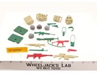Lot Battle Gear Accessory 3 Set 8 1985 Weapons G.I. Joe Vintage