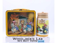 The Secret of Nimh 1982 Metal Lunchbox w/ Thermos Aladdin Mrs. Brisby Vintage