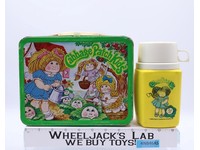 Cabbage Patch Kids Metal Lunch Box W/Thermos 1983 Appalachian Artworks Vintage