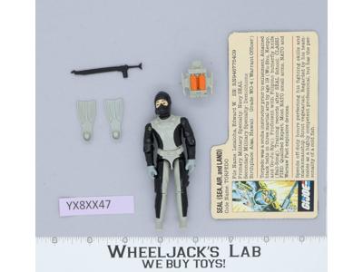 Torpedo V1 100% Complete G.I. Joe 1983 Hasbro Vintage Action Figure