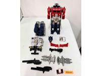 Powermaster Optimus Prime Apex Armor 100% Complete Hasbro REISSUE G1 Transformer